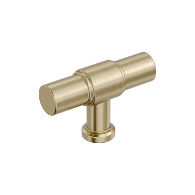 Amerock Faircrest Series Golden Champagne 2 in (51 mm) L x 5/8 in (16 mm) W Knob, BP37461BBZ