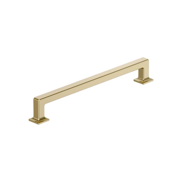 Amerock Lintel Series 8-13/16 in (224 mm) Center to Center Golden Champagne Pull, BP37446BBZ