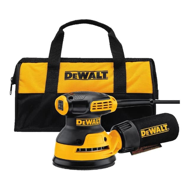 Random Orbit Sander, Corded, 5", 3/32" Orbit, Vacuum HL, DWE6421K, Dewalt