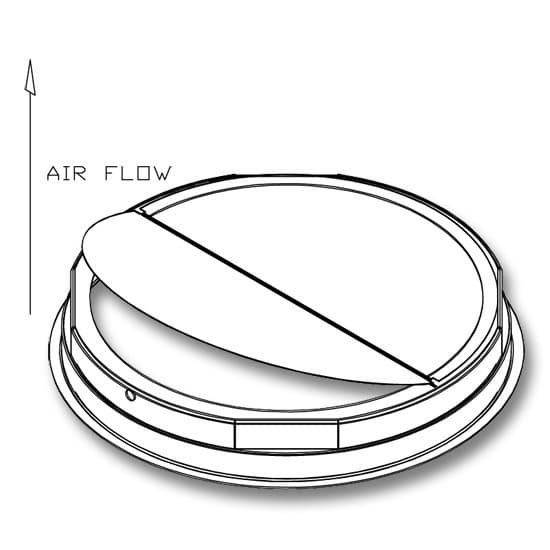 Omega National Backdraft Damper