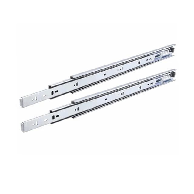 Pro Value Series Full Extension Standard Ball Bearing Drawer Slide PRO 100, Unhanded Side Mount Zinc