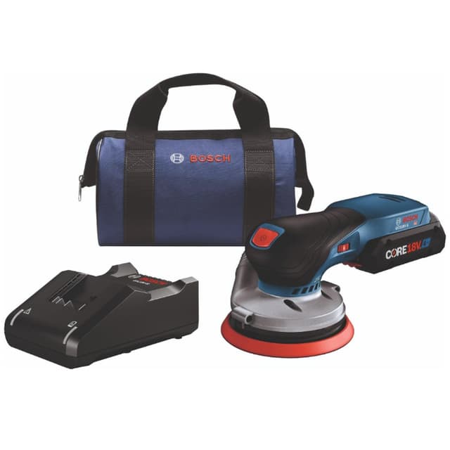 Random Orbit Sander, Cordless, 5", 4Ah Battery Included, GEX18V-5B15, Bosch