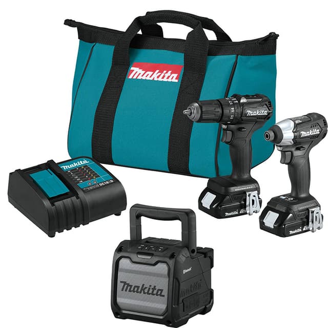 Drill/Driver - Impact - Jobsite Speaker 3 Piece Kit, Makita