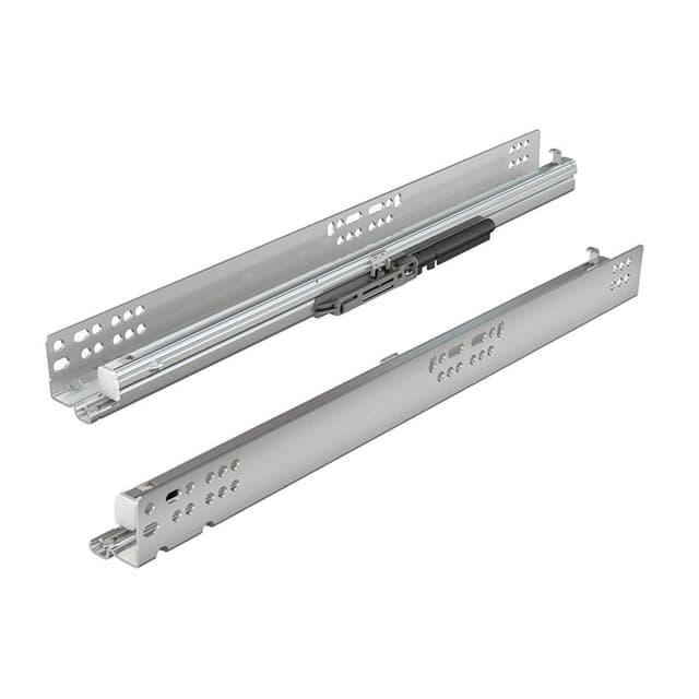 Hettich Quadro V6 5D Undermount Slides with Silent System, Optional Push to Open