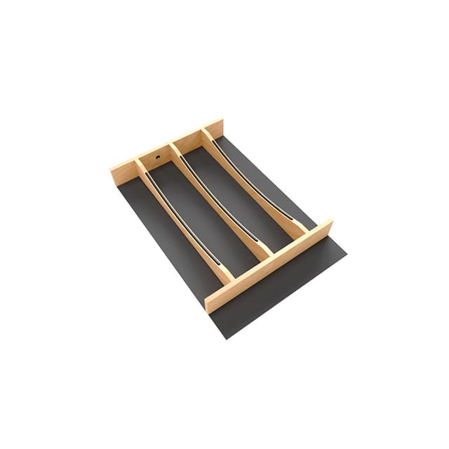 4WUTCC Craftsman Series Wood Utensil Drawer Insert, Rev-A-Shelf