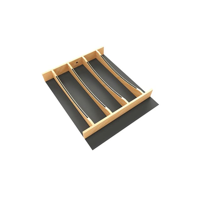 4WUTCC Craftsman Series Wood Utensil Drawer Insert, Rev-A-Shelf