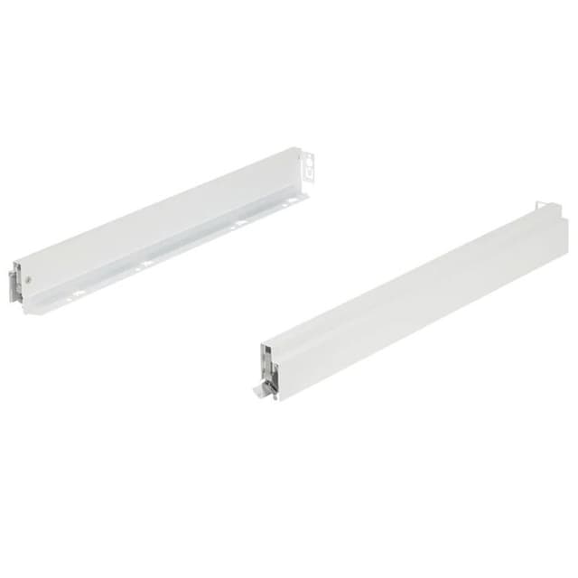 Grass Nova Pro Scala 2-1/2" High, Ice Finish Drawer Member