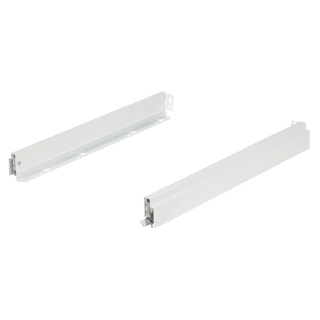 Grass Nova Pro Scala 2-1/2" High, Ice Finish Drawer Member