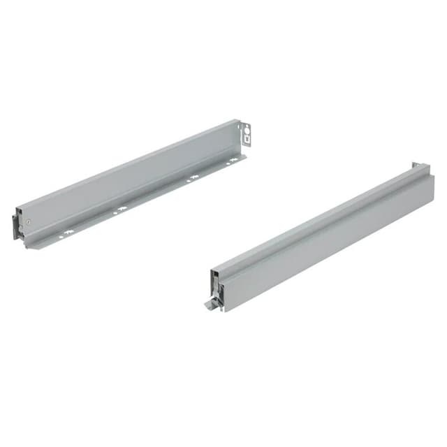 Grass Nova Pro Scala 2-1/2" High, Silver Finish Drawer Member