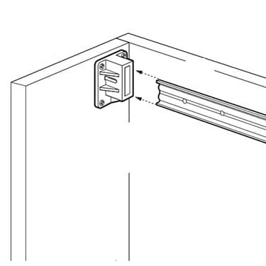 Grass Zargen Partition Bracket