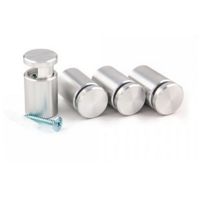 Pro Value Series 1" Dia x 1-1/4" Length Standoff Kit, Edge Grip