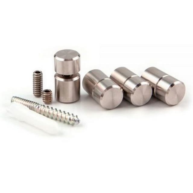 Pro Value Series 1/2" Dia x 1/2" Length Standoff Kit, SS