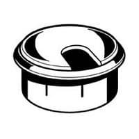 Hardware Concepts Round One Piece, Plastic Wire Grommets