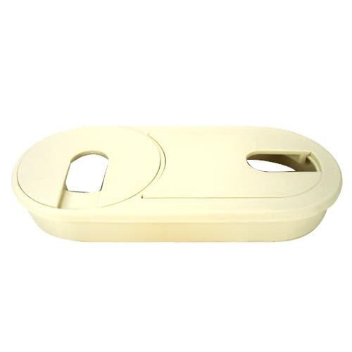 Hardware Concepts Oval Three Piece Plastic Grommet