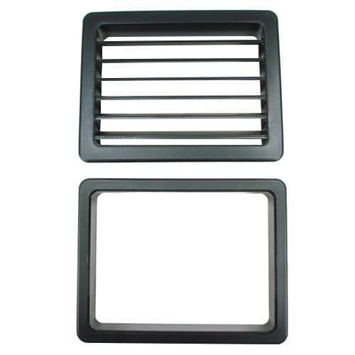 Hardware Concepts Rectangular Two Piece Plastic Ventilation Grommet