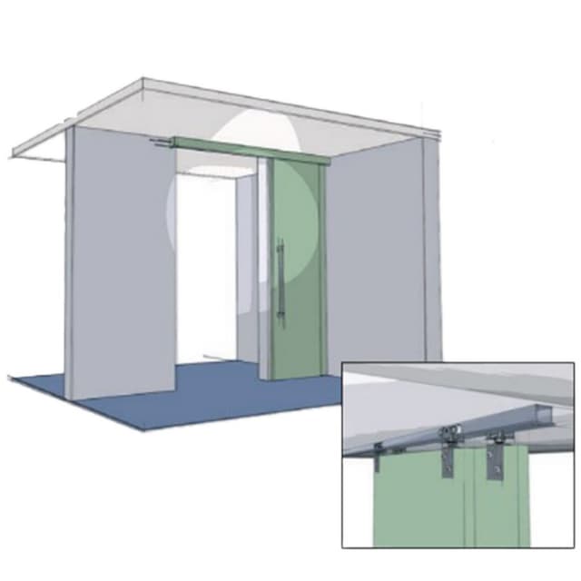 Sliding Door Hardware Kit with Track, Hettich