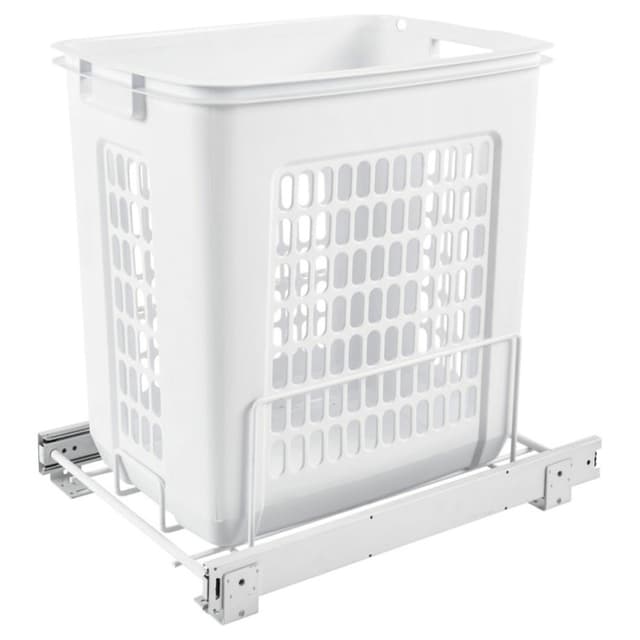 Bottom Mount Plastic Hamper Basket, Rev-A-Shelf