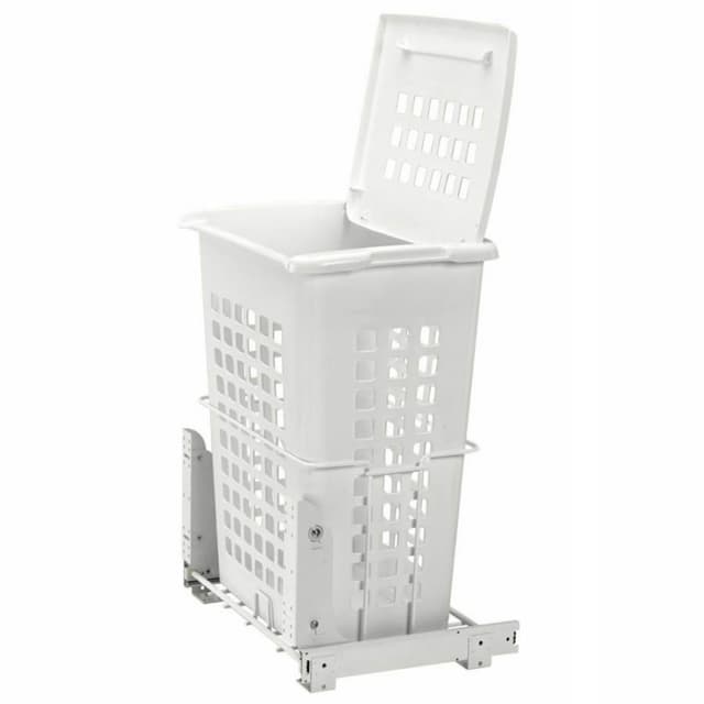 Door Mount Plastic Hamper, Rev-A-Shelf