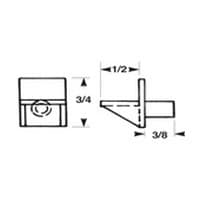 L-Shaped Shelf Supports, Hughes