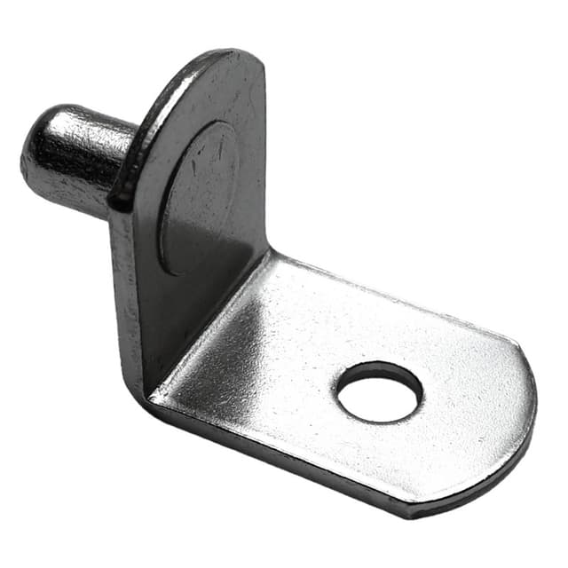 L-Shaped Shelf Supports, 1/4" Bore, Pro Value Series