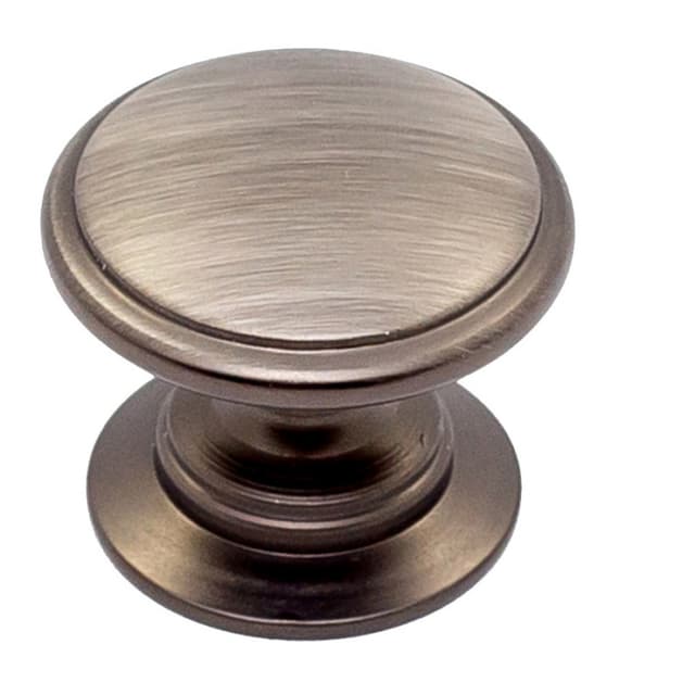 Studio 917 Hertiage Series 1-3/16" (30 mm) Diameter Antique NickelKnob, - K301-AN