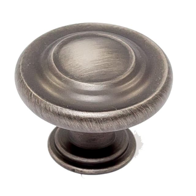 Studio 917 Hertiage Series 1-1/4" (32 mm) Diameter Antique NickelKnob, - K303-AN