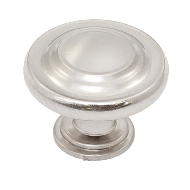 Studio 917 Hertiage Series 1-1/4" (32 mm) Diameter Brushed Satin NickelKnob, - K303-BSN