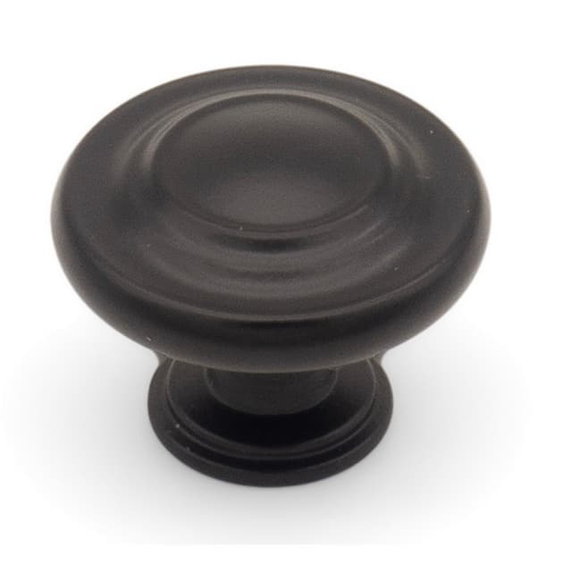 Studio 917 Hertiage Series 1-1/4" (32 mm) Diameter Matte BlackKnob, - K303-MB