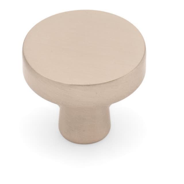 Studio 917 City Style Series 1-3/4" (44 mm) Diameter Brushed Satin NickelKnob, - K711-BSN