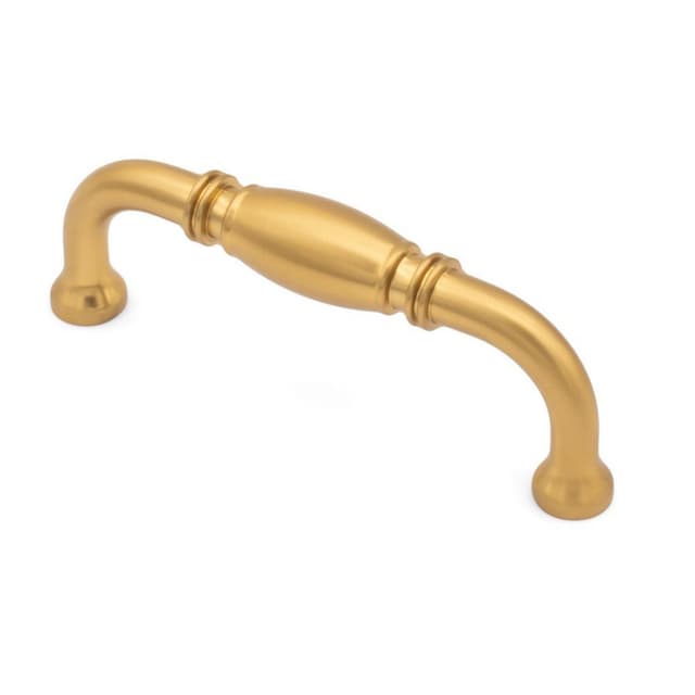 Studio 917 Heritage Series 3-3/4" (96 mm) Center to Center Brushed Satin Brass Pull, - P305BSB-96
