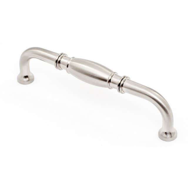 Studio 917 Heritage Series 5-1/16" (128 mm) Center to Center Brushed Satin Nickel Pull, - P305BSN-128