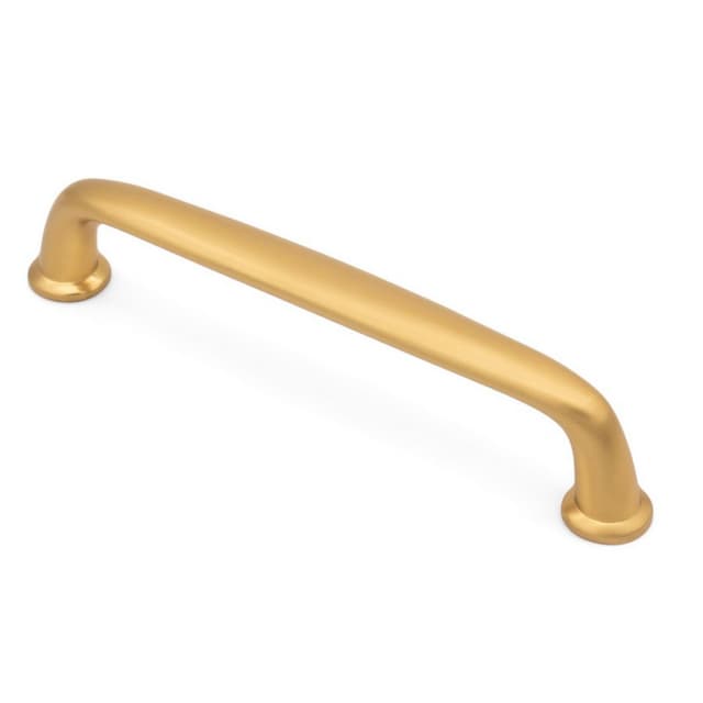 Studio 917 Heritage Series 5-1/16" (128 mm) Center to Center Brushed Satin Brass Pull, - P306BSB-128