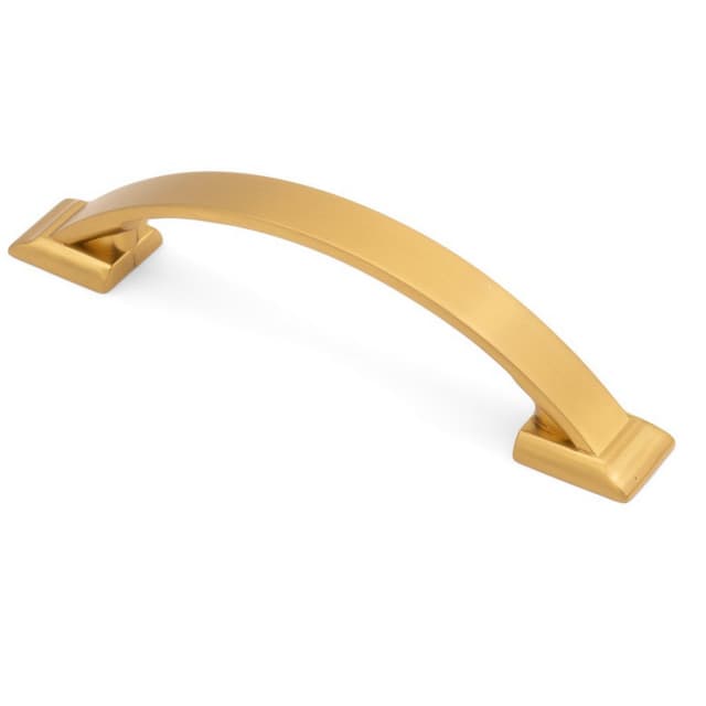 Studio 917 Heritage Series 3-3/4" (96 mm) Center to Center Brushed Satin Brass Pull, - P308BSB-96