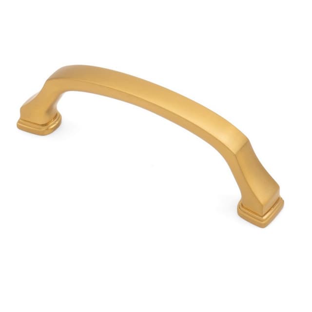 Studio 917 Heritage Series 3-3/4" (96 mm) Center to Center Brushed Satin Brass Pull, - P309BSB-96
