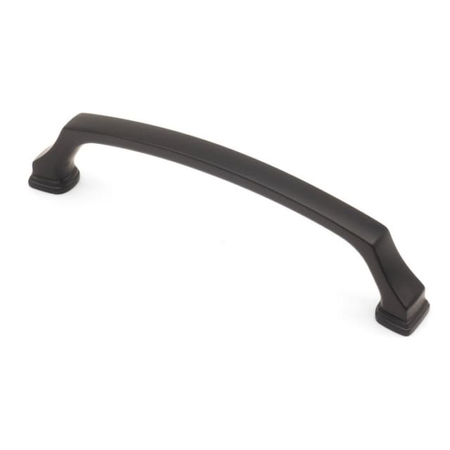 Studio 917 Heritage Series 5-1/16" (128 mm) Center to Center Matte Black Pull, - P309MB-128