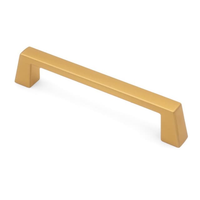 Studio 917 City Series 5-1/16" (128 mm) Center to Center Brushed Satin Brass Pull, - P733BSB-128