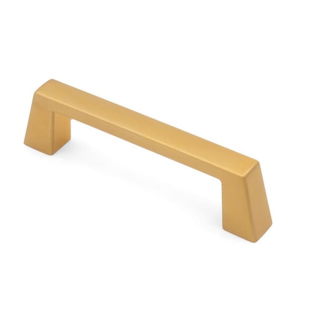 Studio 917 City Series 3-3/4" (96 mm) Center to Center Brushed Satin Brass Pull, - P733BSB-96