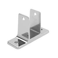 Panel to Wall Bracket Kit, Two Ears Toilet Partition Hardware