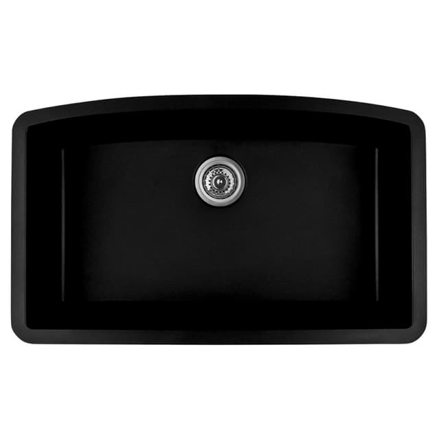 Karran QU-712 32"W x 19-1/2"D Quartz Single Bowl Undermount Sink