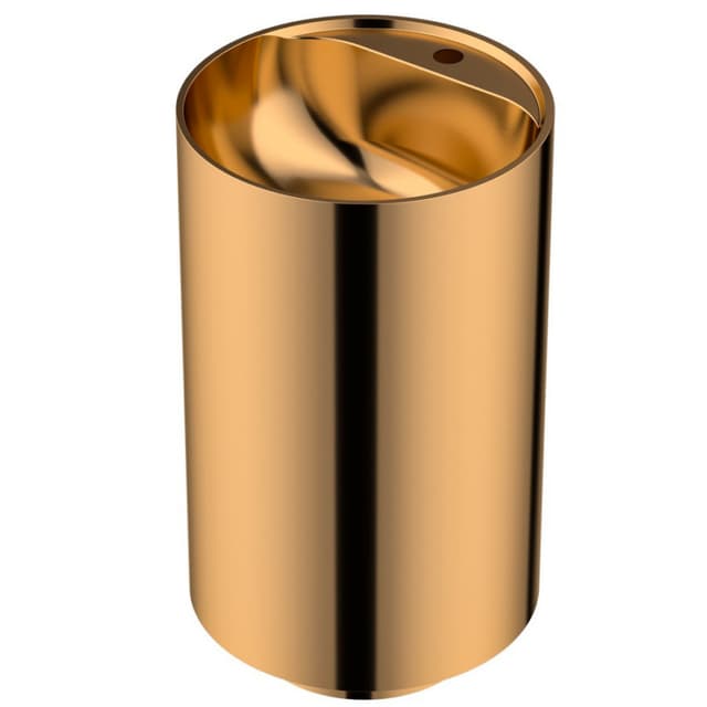 Karran Cinox Brushed Brushed Copper Vanity Pedestal Sink Single Bowl, - CCP400BC