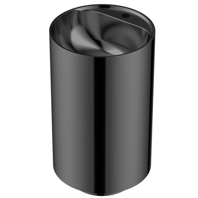 Karran Cinox Brushed Gunmetal Grey Vanity Pedestal Sink Single Bowl, - CCP400GG