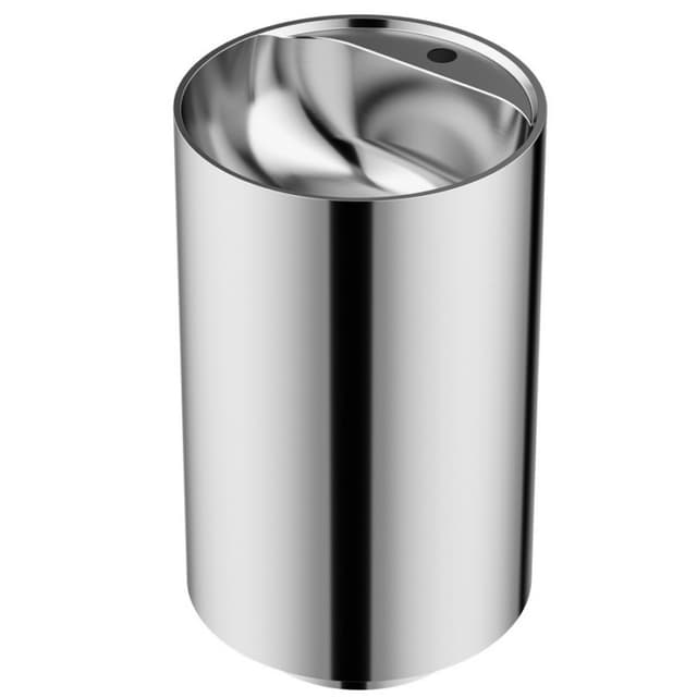 Karran Cinox Brushed Stainless Steel Vanity Pedestal Sink Single Bowl, - CCP400SS