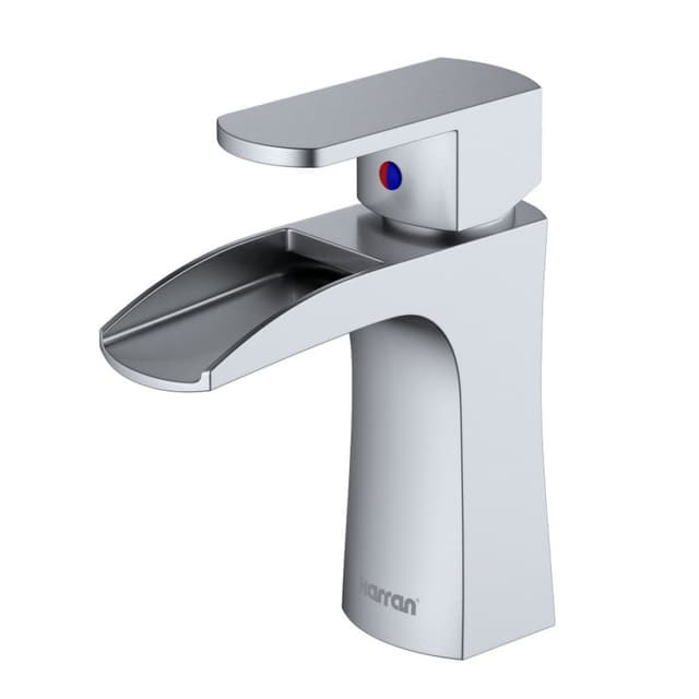 Karran Kassel Single Handle/Single hole Bathroom Faucet w/Pop-Up Drain, 1.2 GPM Flow Rate