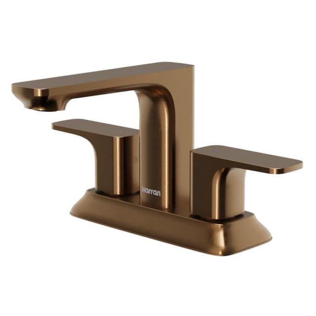 Karran Venda Double Handle/Three hole Bathroom Faucet w/Pop-Up Drain, 1.2 GPM Flow Rate - KBF516