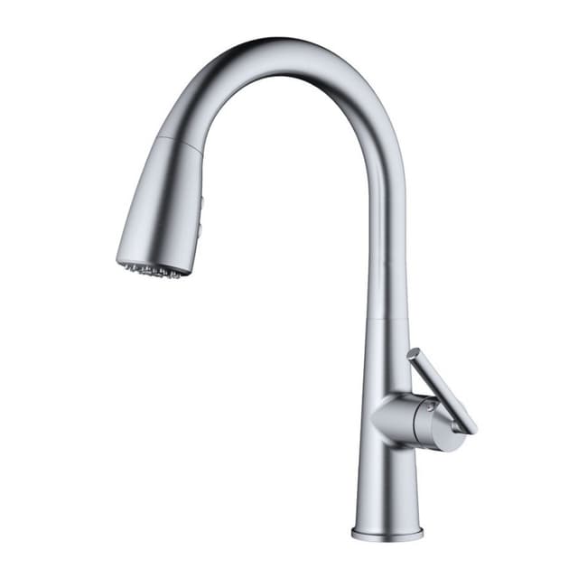 Karran Kentland Single Handle Pull-Down Dual Function Kitchen Faucet, 1.8GPM, 360 Degree, ADA Compliant