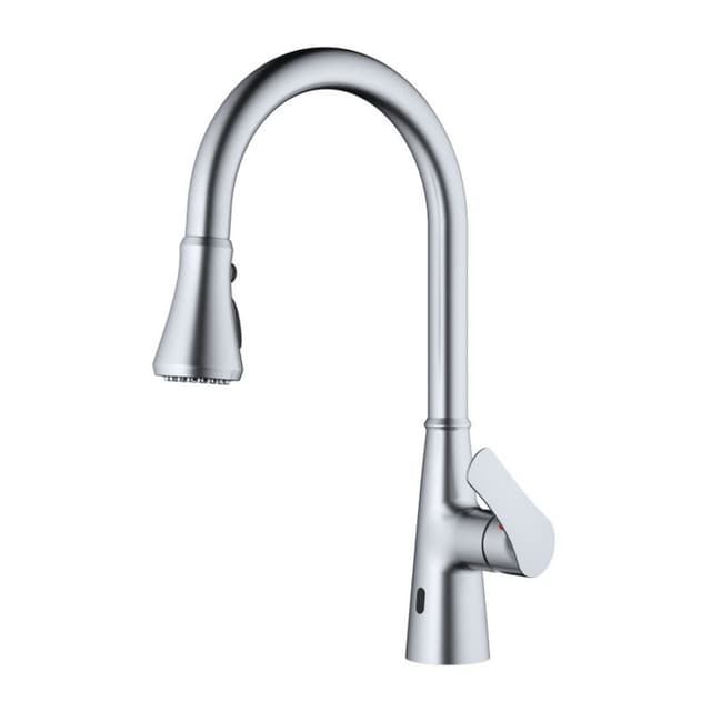 Karran Kadoma Single Handle Touchless Dual Function Kitchen Faucet, 1.8GPM, 360 Degree, ADA Compliant