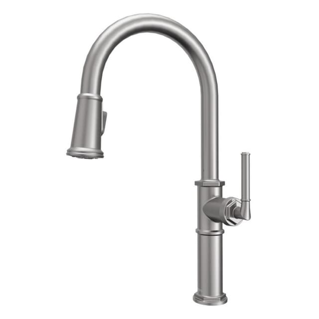 Karran Brampton Single Handle Pull-Down Dual Function Kitchen Faucet, 1.8GPM, 360 Degree