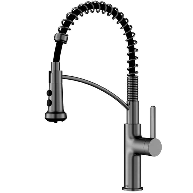Karran Scottsdale 17-7/8" Single Handle Pull-Down Dual Function Kitchen Faucet, 1.8GPM, 360 Degree, ADA Compliant