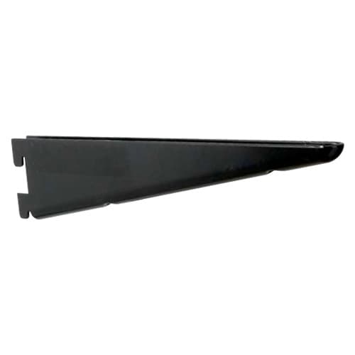 Knape and Vogt 182 Series Black Shelf Brackets