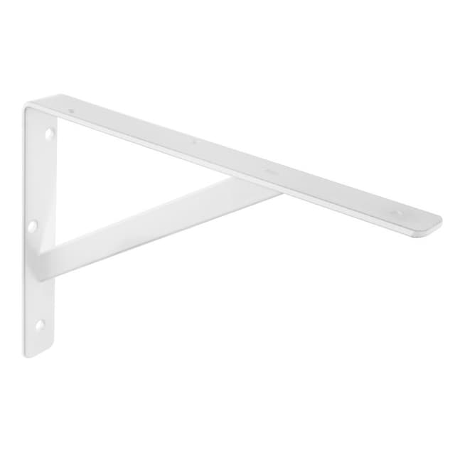 208 Series White Ultimate L-Bracket, Knape and Vogt